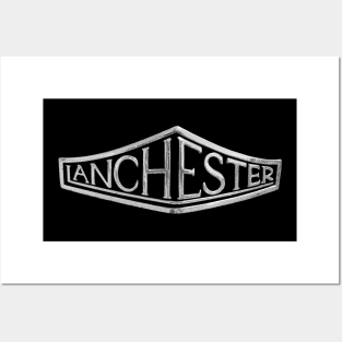 Lanchester classic car logo Posters and Art